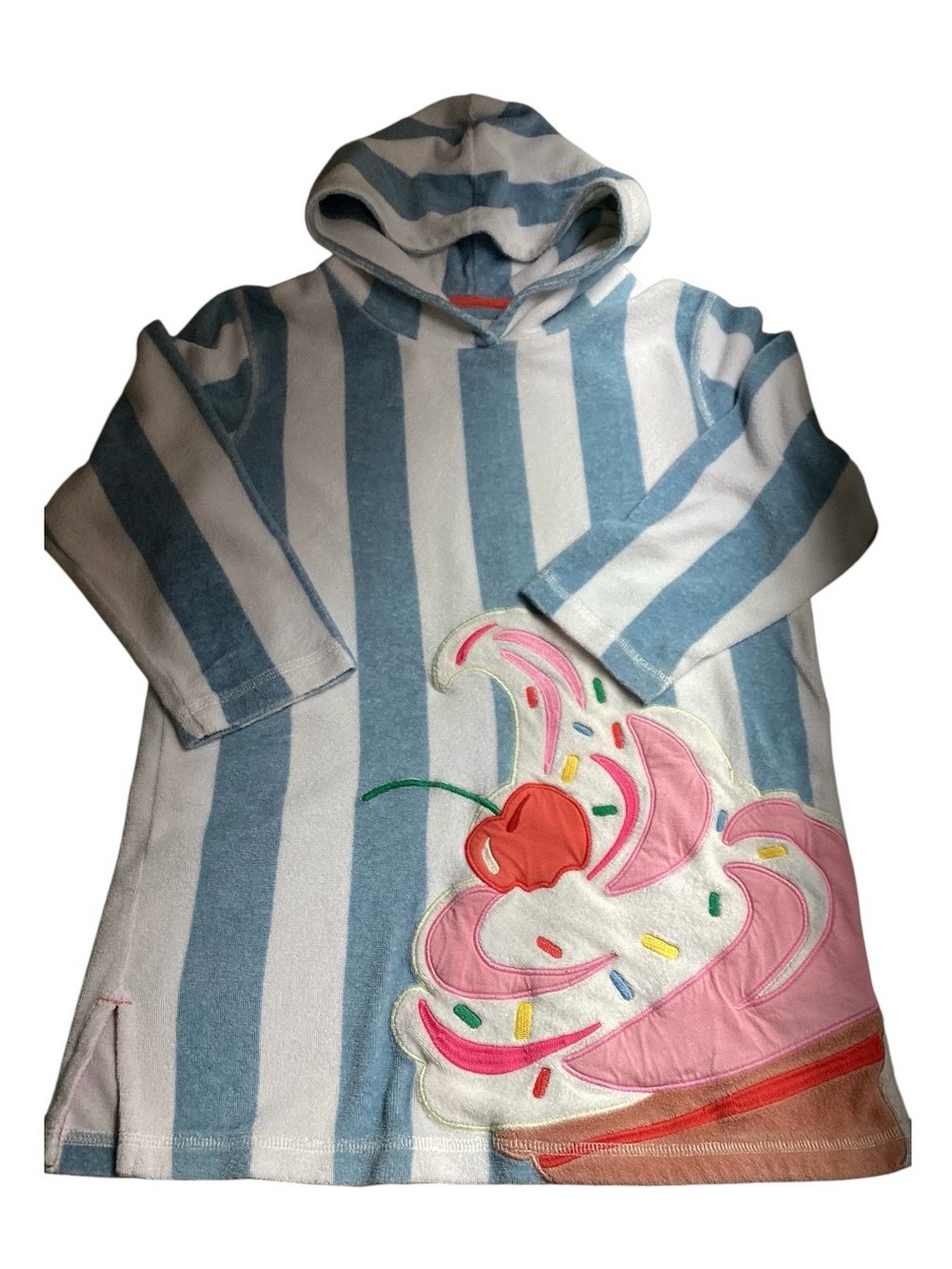 Mini Boden Terry Hooded Cover Up